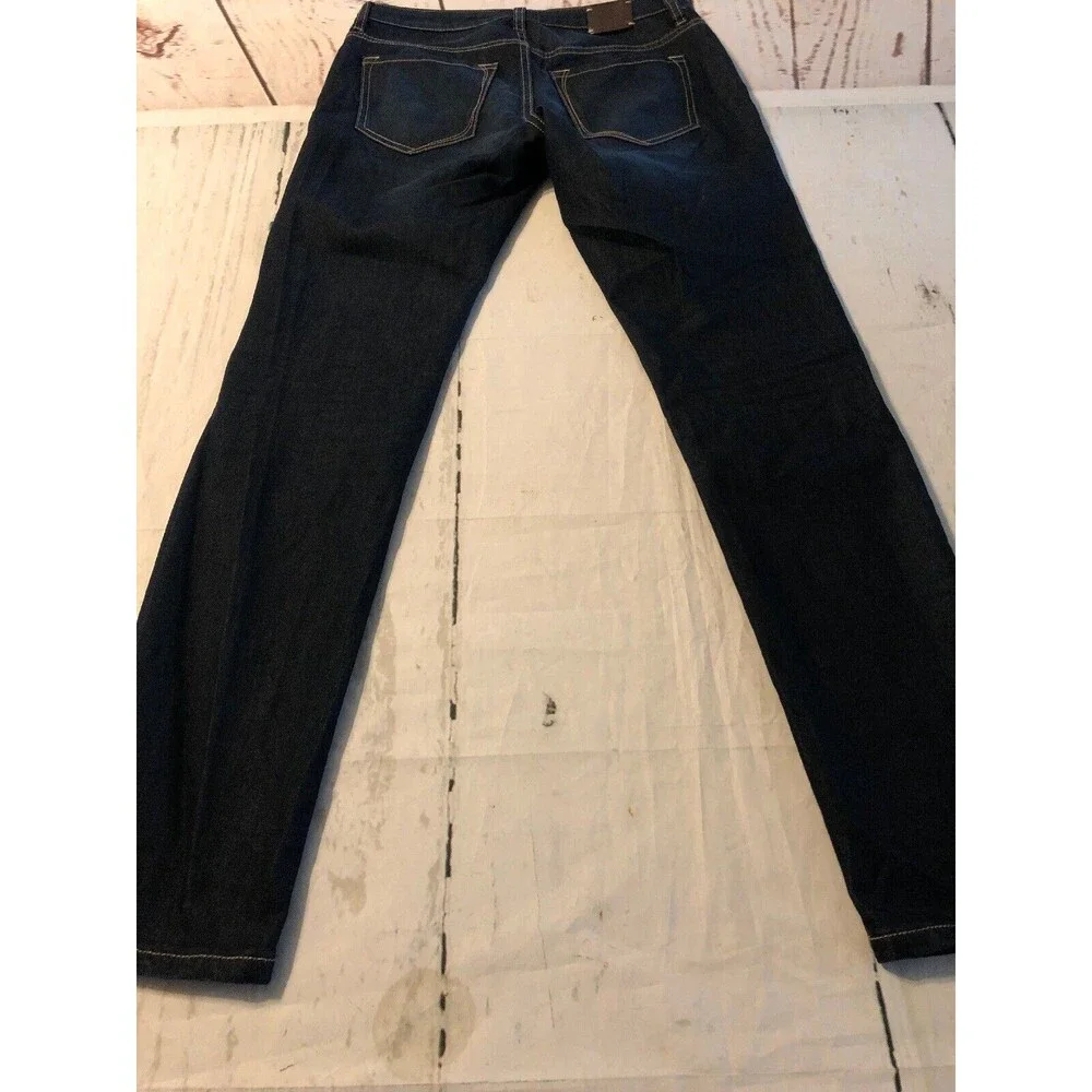Banana Republic Women's Jeans Dark Blue Stretch Ultimate Skinny Jeans Size 27